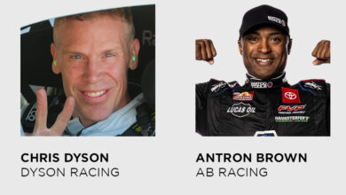 Chris Dyson and Antron Brown