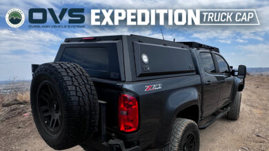 Expedition Truck Cap on Colorado truck