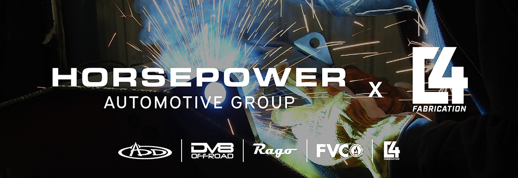 Horsepower Automotive Group and C4 logos