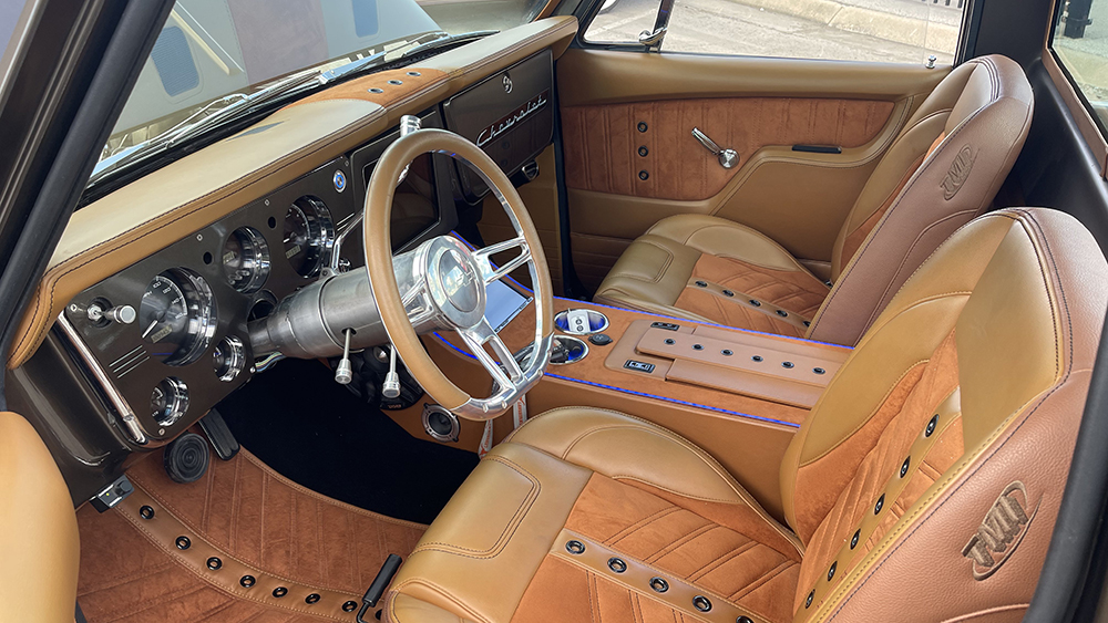Interior of 2025 TRIM Road Tour Winner at C10 Nationals