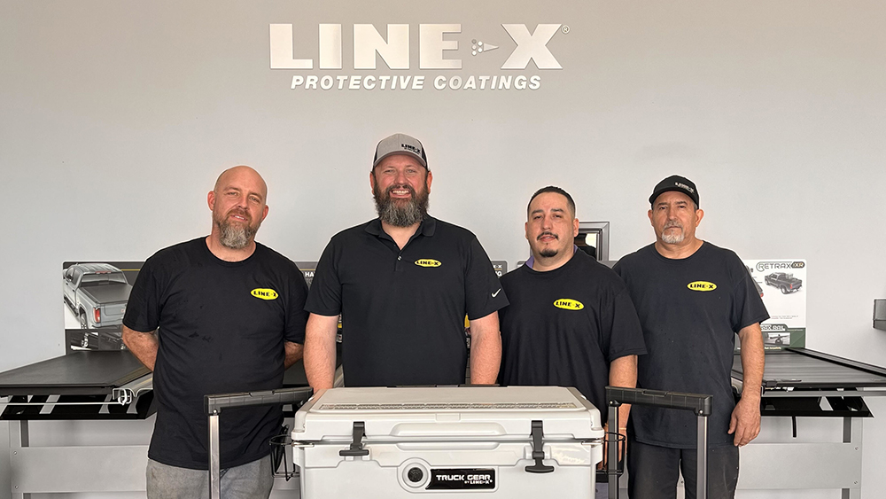 Employes at LINE-X Fort Worth