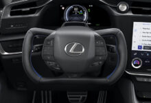 New LEXUS RZ steering wheel developed by Toyoda Gosei