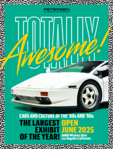 Petersen Automotive Museum Totally Awesome exhibit poster
