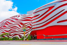 Roadside View of Petersen Automotive Museum