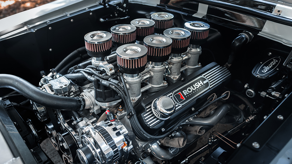 Project ‘67 Ghost-a 1967 Mustang Fastback-engine
