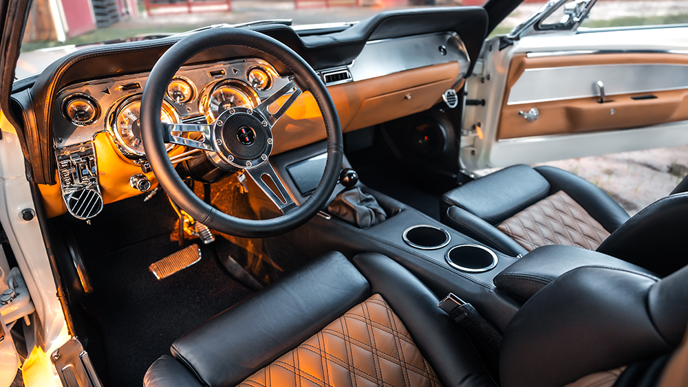 Project ‘67 Ghost-a 1967 Mustang Fastback-interior