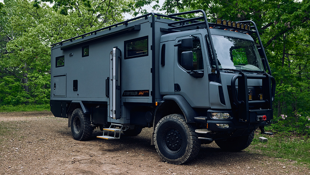 Storyteller Overland’s new 2025 GXV Epic model in new slate gray finish