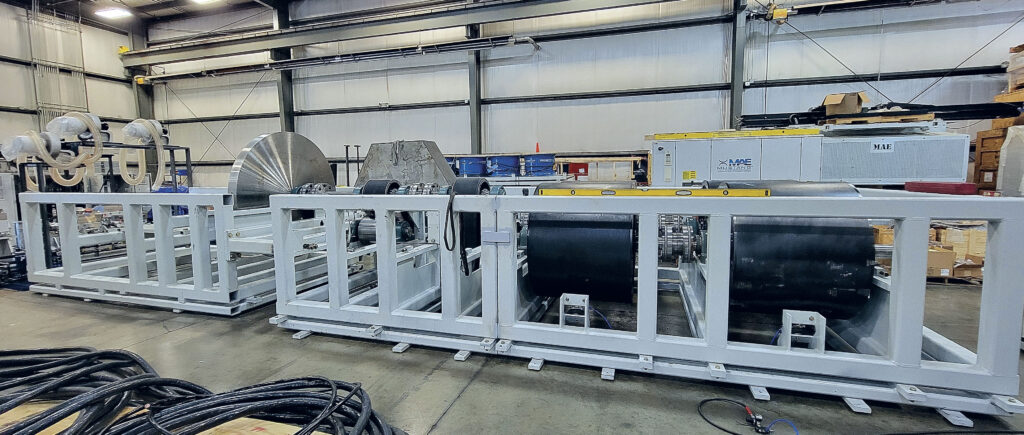 heavy-duty test stand at Texas A&M