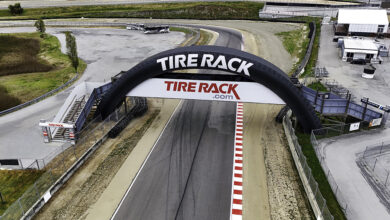 Tire Rack Bridge at WeatherTech Raceway Laguna Seca