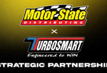 Motor State Distributing and Turbosmart logos