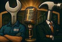 Autoshop Answers- Master Tech to Millionaire podcast graphic