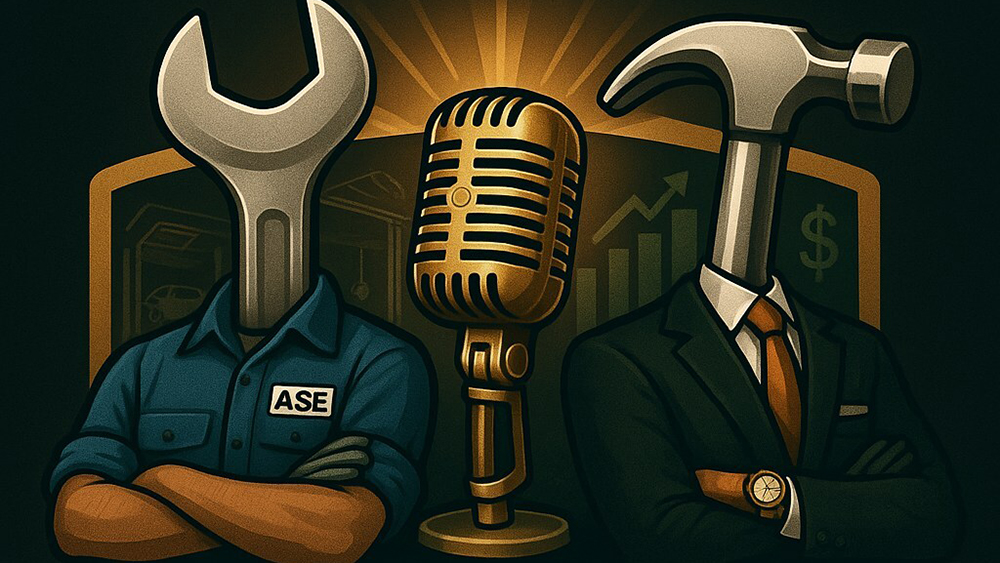 Autoshop Answers- Master Tech to Millionaire podcast graphic