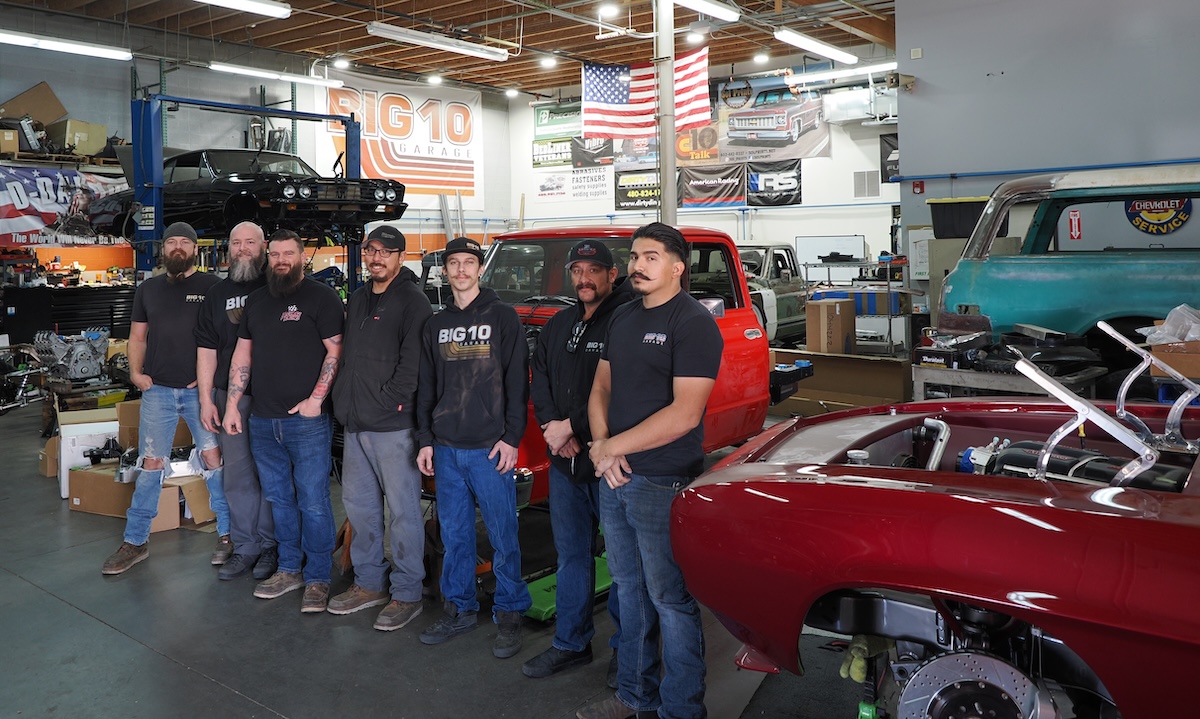 big 10 garage crew
