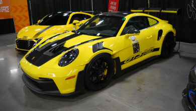 Cars on dsiplay at HPX 2025
