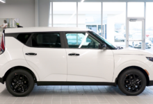 Customized SUV in Trim Illusion showroom