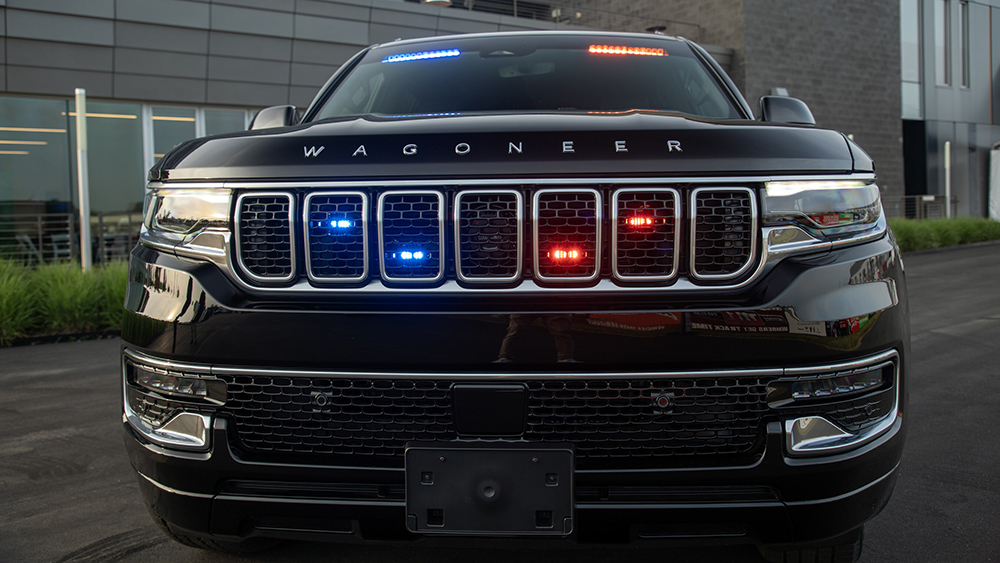 Front grille 2025 Jeep Wagoneer Command Operations Vehicle