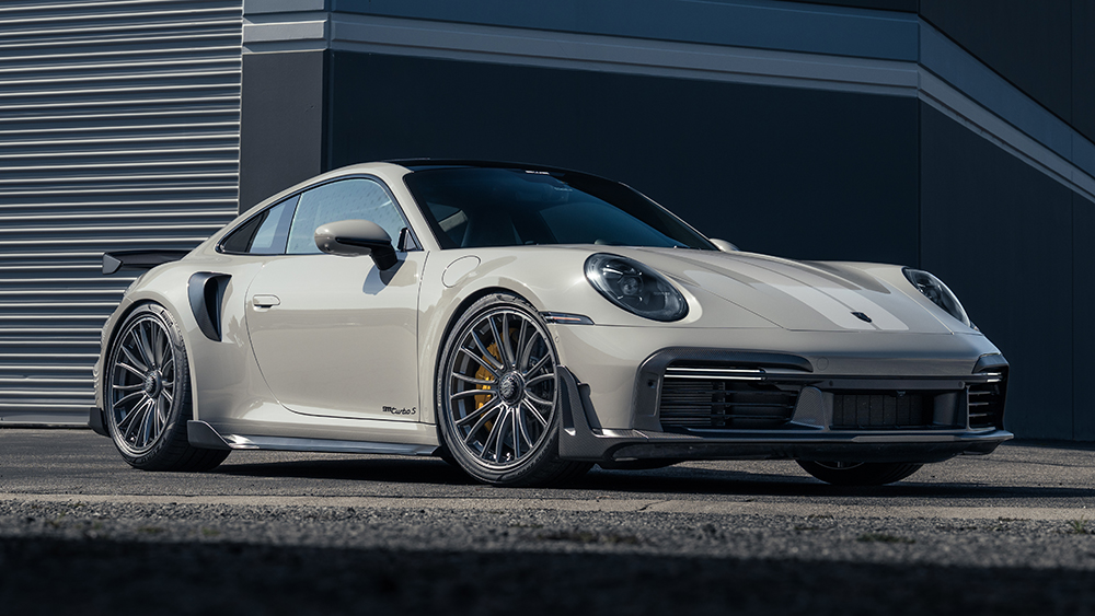 Gunther Werks Porsche 992.1 Turbo S Aero Package front