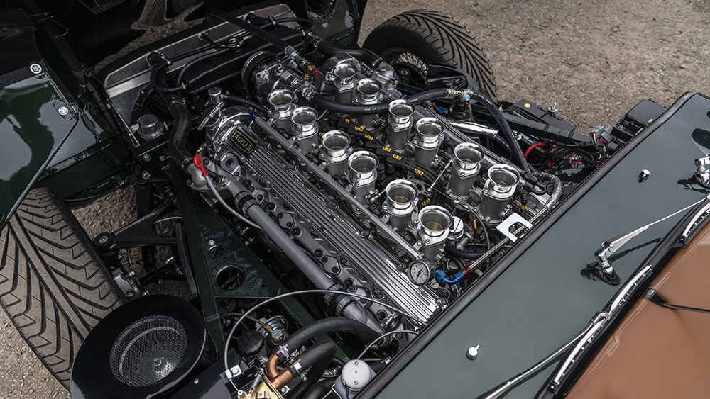 Jaguar E-Type GTO engine V-12