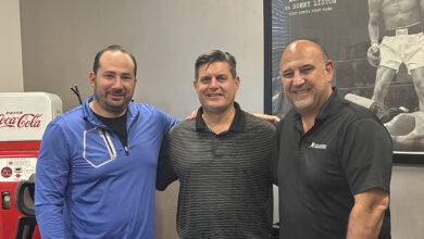 Pictured from left to right is Jared Cohen, Josh Poulson, Joe Cardinale