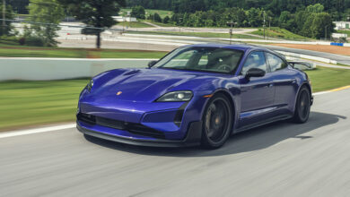 Porsche Taycan Turbo GT at Road Atlanta