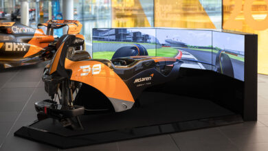 The McLaren Racing Motion Simulator
