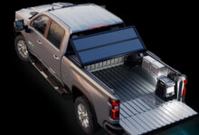Truck with Worksports SOLIS and COR system