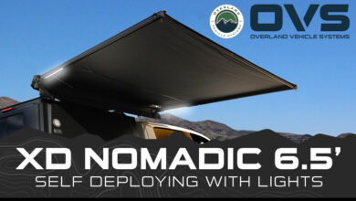 The XD Nomadic 2.0 6.5' – Self-Deploying Awning from OVS
