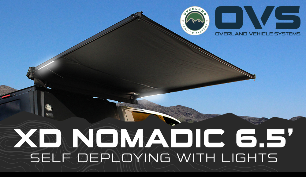 The XD Nomadic 2.0 6.5' – Self-Deploying Awning from OVS