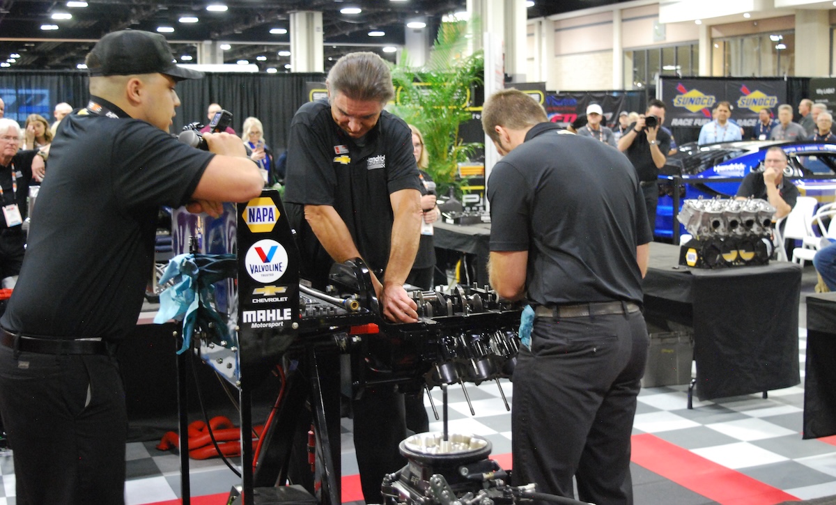 hpx hendrick engine build