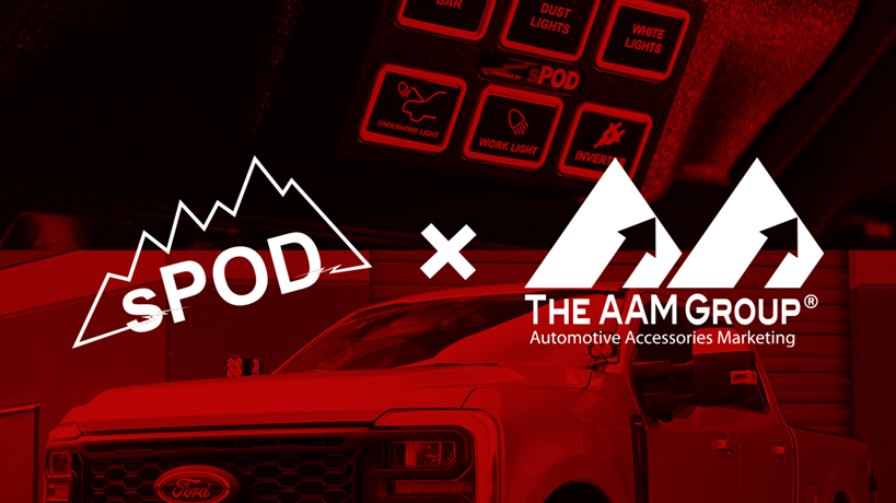 sPOD and AAM Group logos