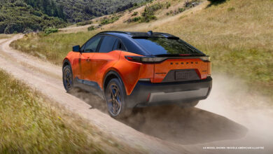 2026 Subaru Uncharted driving on dirt road