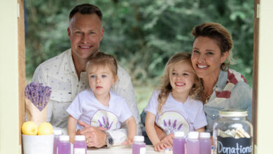 Actress Jill Wagner and her husband Army Major David Lemanowicz