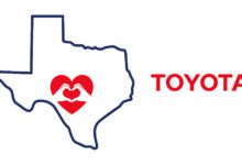Flood Relief Texas TOYOTA graphic