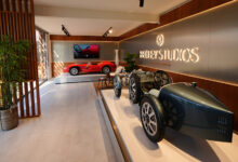 Inside Hedley Studios in Porto Cervo Sardinia
