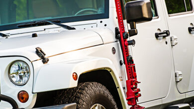 Jeep with Bold Lock