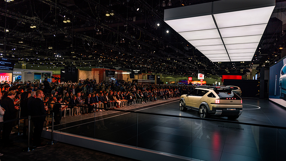 Los Angeles Auto Show interior