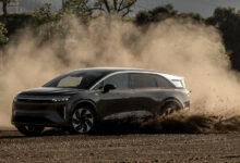 Lucid Gravity kicking up dust