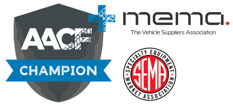 MEMA and SEMA and AACF Logos