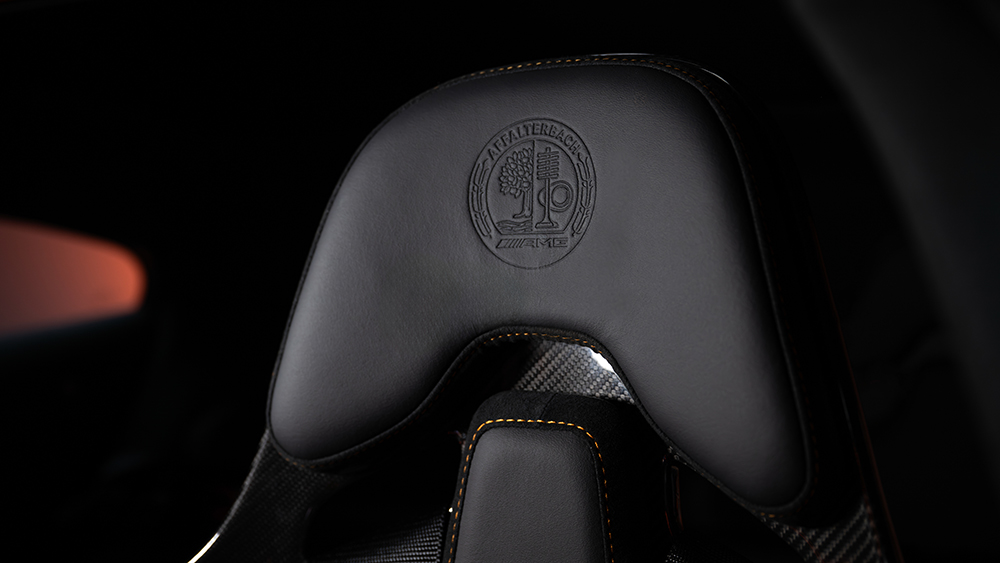 Mercedes-Benz Concept AMG GT XX seat headrest