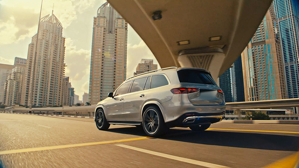 Mercedes-Benz GLS SUV commercial