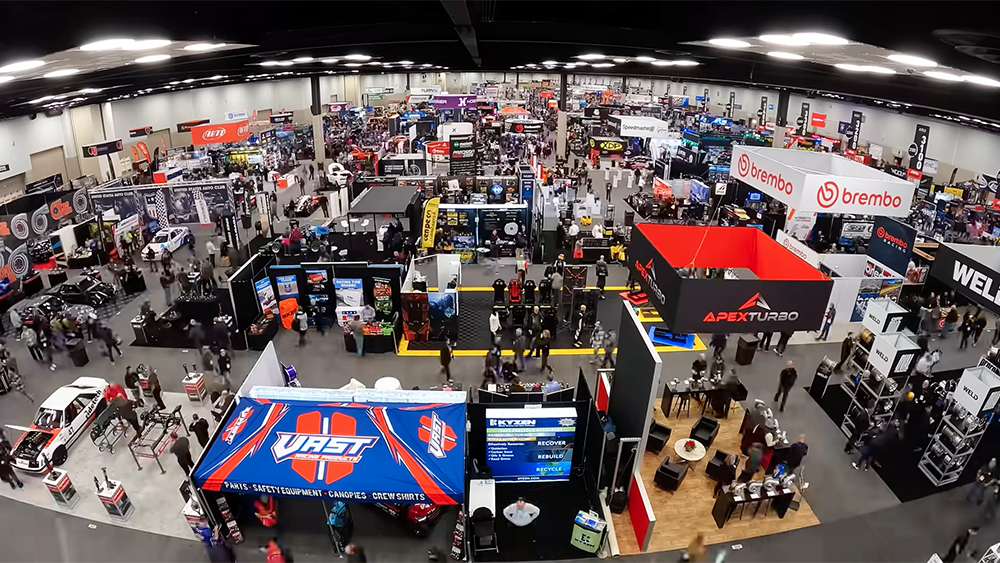 PRI Show 2024 exhibit hall wide-angle