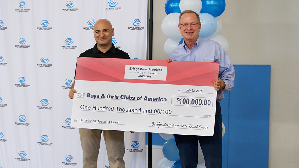 Marko Ibrahim (BSRO, President) and Jim Clark (Boys and Girls Clubs of America, President and CEO)