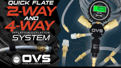 Overland Vehicle Systems’ Quick Flate 2 or 4 Tire Inflation/Deflation System