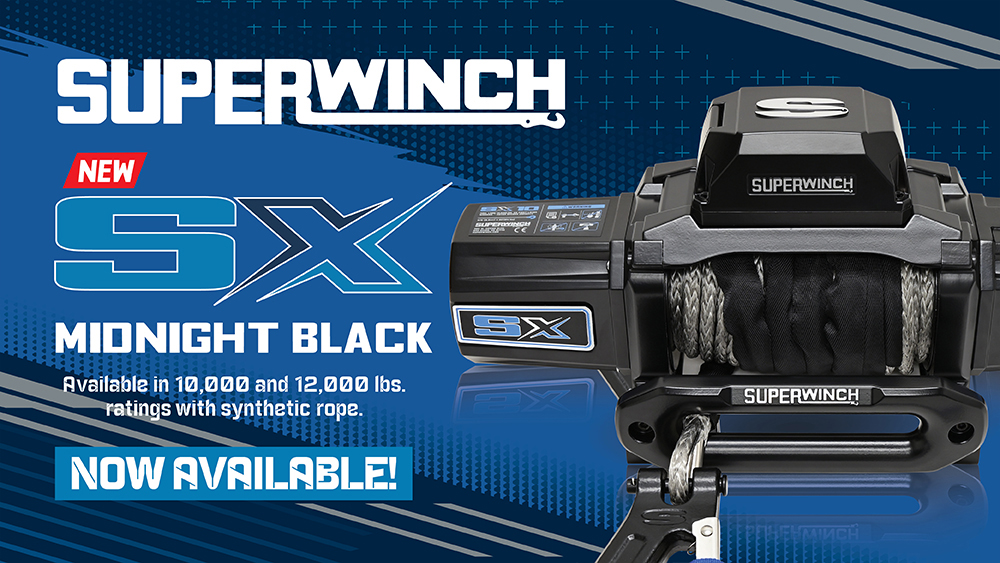 the All-New Superwinch SX Midnight Black Series
