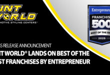Tint World on Best of The Best Franchises By Entrepreneur