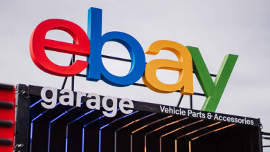 eBay Garage sign