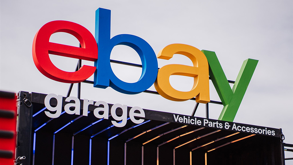 eBay Garage sign