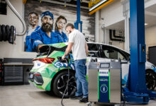 The new MAHLE Global Training Center in Stuttgart e-charger