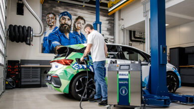 The new MAHLE Global Training Center in Stuttgart e-charger