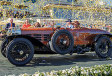 1924 Hispano-Suiza H6C Nieuport-Astra Torpedo in ticker tape parade